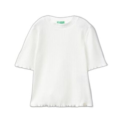 United T-shirt för flickor och flickor, Vit, 130 United T-shirt för flickor och flickor, Vit, 130