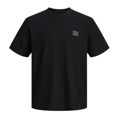 JACK & JONES Jjdaytona Tee Ss Crew Neck, svart, L JACK & JONES Jjdaytona Tee Ss Crew Neck, svart, L