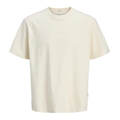JACK & JONES herr Joracapulco minimal branding Tee Ss Cn, Antik vit, XS JACK & JONES herr Joracapulco minimal branding Tee Ss Cn, Antik vit, XS