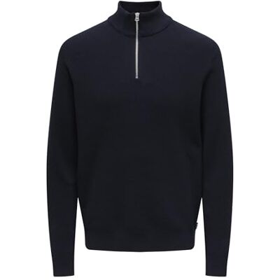 Only & Sons Herr ONSPHIL 22023210 Tröja, Dark Navy, XS Only & Sons Herr ONSPHIL 22023210 Tröja, Dark Navy, XS
