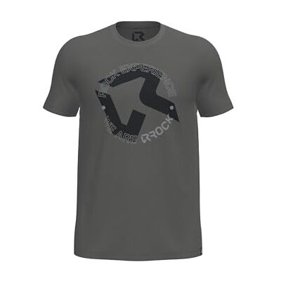 Rock Experience SS-mans DIMORE T-shirt Kortärmad T-shirt, Mörkgrå, S Rock Experience SS-mans DIMORE T-shirt Kortärmad T-shirt, Mörkgrå, S