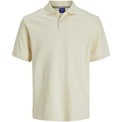 JACK & JONES Jorfrederiksberg Polo Ss Noos, Antik vit, S JACK & JONES Jorfrederiksberg Polo Ss Noos, Antik vit, S