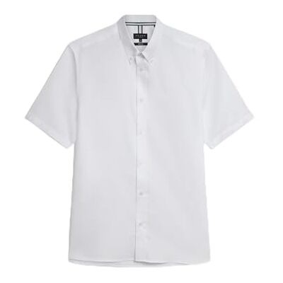 Ted Baker ALYTH SS normal märkesprodukt Oxford-skjorta vit, Vitt, XS Ted Baker ALYTH SS normal märkesprodukt Oxford-skjorta vit, Vitt, XS