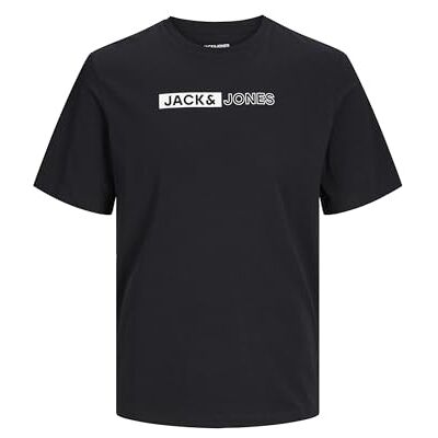 JACK & JONES JJECORP Logo Tee Play SS O-Neck NOOS, Svart/tryck: play 5, XS JACK & JONES JJECORP Logo Tee Play SS O-Neck NOOS, Svart/tryck: play 5, XS