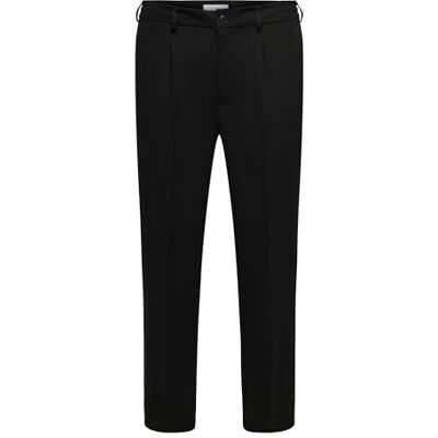 Only & Sons Onsmiro Tailored Tapered 0346 byxa frml, svart, M Only & Sons Onsmiro Tailored Tapered 0346 byxa frml, svart, M