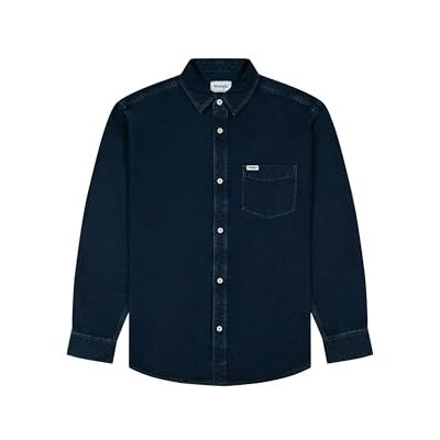 Wrangler 1 PKT skjorta, Blå oxider, L Wrangler 1 PKT skjorta, Blå oxider, L