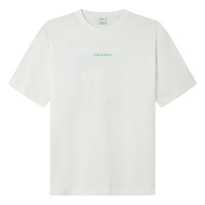 Springfield T-shirt för män, Elfenben, M Springfield T-shirt för män, Elfenben, M
