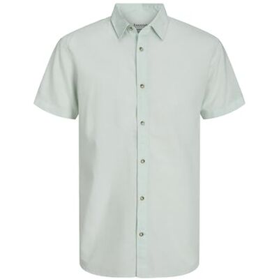 JACK & JONES Jjesummer linne skjorta Ss Sn, Lugnande hav, M JACK & JONES Jjesummer linne skjorta Ss Sn, Lugnande hav, M