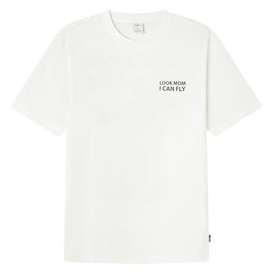 Springfield T-shirt för män, Elfenben, L Springfield T-shirt för män, Elfenben, L