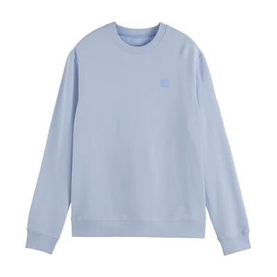 Scotch & Soda Seasonal Core-regular fit logo sweatshirt, Himmelsblå, XL Scotch & Soda Seasonal Core-regular fit logo sweatshirt, Himmelsblå, XL