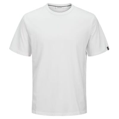 JACK & JONES Jjfinny Tee Ss Crew Neck, Vit, L JACK & JONES Jjfinny Tee Ss Crew Neck, Vit, L