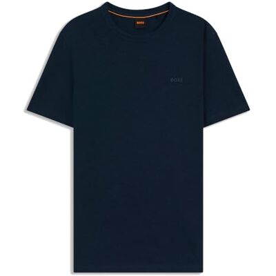 Boss T-shirt för män, Öppen blå 464, M Boss T-shirt för män, Öppen blå 464, M