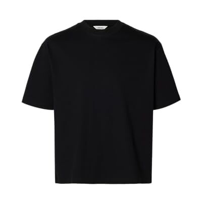 SELECTED MEN SELECTED Män Ss O-Neck Noos, svart, M SELECTED MEN SELECTED Män Ss O-Neck Noos, svart, M