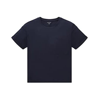 TOM TAILOR Flicka 1035126 T-shirt, 10668-Sky Captain Blue, 140, 10668 – himmelskaptensblå, 140 cm TOM TAILOR Flicka 1035126 T-shirt, 10668-Sky Captain Blue, 140, 10668 – himmelskaptensblå, 140 cm