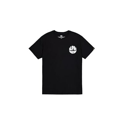 Alpha Industries Logo Back Print T-tröja för män, Black, XL Alpha Industries Logo Back Print T-tröja för män, Black, XL