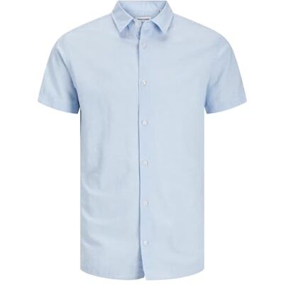 JACK & JONES JJEBREEZE skjorta SS SN, Chambray Blue, S JACK & JONES JJEBREEZE skjorta SS SN, Chambray Blue, S