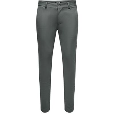 Only & Sons Onsmark Slim Gw 0209 byxa Noos, Grå kritstreck, 28W / 32L Only & Sons Onsmark Slim Gw 0209 byxa Noos, Grå kritstreck, 28W / 32L