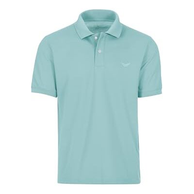 Trigema pikétröja DELUXE Piqué, Gletscher, S Trigema pikétröja DELUXE Piqué, Gletscher, S