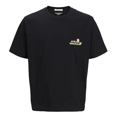 JACK & JONES herr Joracapulco retro element-rygg tee Ss Cn, svart, L JACK & JONES herr Joracapulco retro element-rygg tee Ss Cn, svart, L