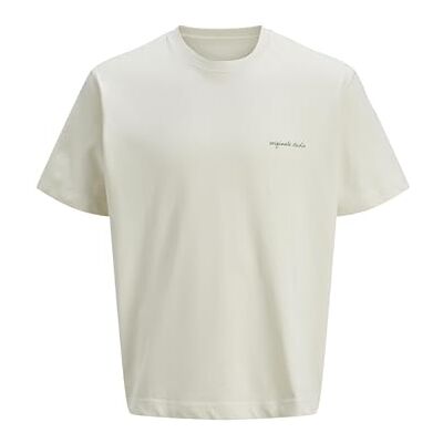 JACK & JONES Jormarrakesh Back Tee Ss Crew Neck, Antik vit, XS JACK & JONES Jormarrakesh Back Tee Ss Crew Neck, Antik vit, XS