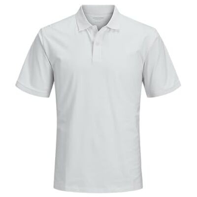 JACK & JONES JJEJAXON Polo SS SN, Vit, XS JACK & JONES JJEJAXON Polo SS SN, Vit, XS