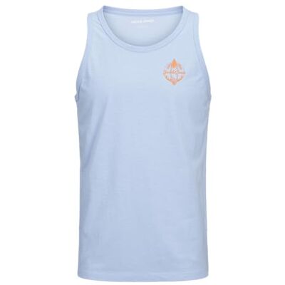 JACK & JONES Tanktop Jjone Color Sommarlinne SL, Chambray Blå, S Herr, Chambray blå, S JACK & JONES Tanktop Jjone Color Sommarlinne SL, Chambray Blå, S Herr, Chambray blå, S