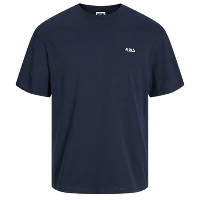JACK & JONES JACK&JONES Jcocloud Tee Ss Crew Neck, marinblå blazer, S JACK & JONES JACK&JONES Jcocloud Tee Ss Crew Neck, marinblå blazer, S