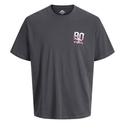 JACK & JONES Jorbig Cartoon Tee SS Crew Neck Tg, Asfalt, XL Herr JACK & JONES Jorbig Cartoon Tee SS Crew Neck Tg, Asfalt, XL Herr