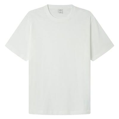 Springfield T-shirt för män, Elfenben, M Springfield T-shirt för män, Elfenben, M