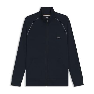 Boss Herr Mix&Match Z Loungewear Jacka, -403 Mörkblå, S Boss Herr Mix&Match Z Loungewear Jacka, -403 Mörkblå, S