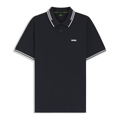 Boss Paul pikétröja för män, Mörkblå402, XL Boss Paul pikétröja för män, Mörkblå402, XL