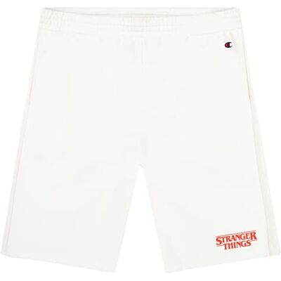 Champion X Stranger Things-tröja med huva, Vitt, M Champion X Stranger Things-tröja med huva, Vitt, M