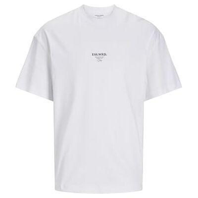 JACK & JONES JACK&JONES JJEURBAN Edge Studio Tee SS O-Neck NOOS, Vit, XL JACK & JONES JACK&JONES JJEURBAN Edge Studio Tee SS O-Neck NOOS, Vit, XL