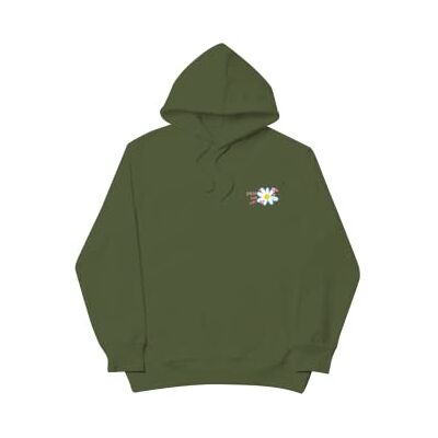 Tealer Huvtröja Spread Love huvtröja blandad, kaki, M Tealer Huvtröja Spread Love huvtröja blandad, kaki, M