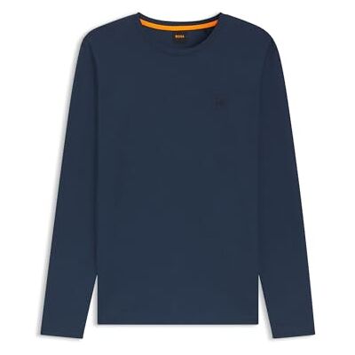 Boss T-shirt för män, Öppen blå 464, S Boss T-shirt för män, Öppen blå 464, S