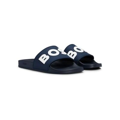 Boss herr Kirk Slid tillverkade i Italien med sublim logotypstorlek, Mörkblå 405, 36 EU Boss herr Kirk Slid tillverkade i Italien med sublim logotypstorlek, Mörkblå 405, 36 EU