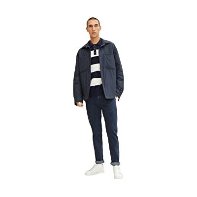 TOM TAILOR Herr jeans 20622022 Troy Slim, 10114 Clean Dark Stone Blue Denim, 29W / 30L TOM TAILOR Herr jeans 20622022 Troy Slim, 10114 Clean Dark Stone Blue Denim, 29W / 30L