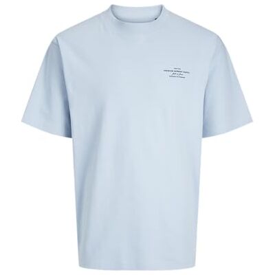 JACK & JONES JACK&JONES JPRBLACHAD varumärke SS Crew Neck Tee SN, Chambray Blue, XS JACK & JONES JACK&JONES JPRBLACHAD varumärke SS Crew Neck Tee SN, Chambray Blue, XS
