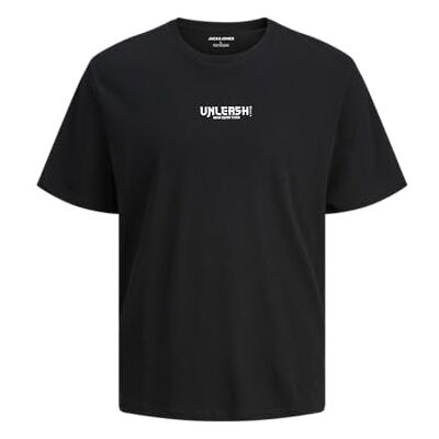 JACK & JONES Jjmiko Tee Ss Crew Neck, svart, XL JACK & JONES Jjmiko Tee Ss Crew Neck, svart, XL