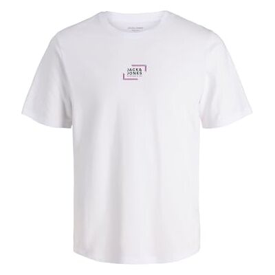 JACK & JONES Jjcorp Graphic Tee Ss O-Neck, Vit, XL JACK & JONES Jjcorp Graphic Tee Ss O-Neck, Vit, XL