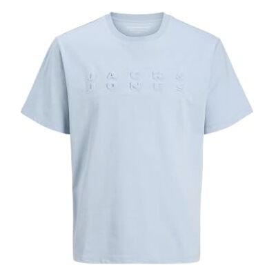 JACK & JONES Jcopacer Print Tee Ss Crew Neck, Subdued Blue, M JACK & JONES Jcopacer Print Tee Ss Crew Neck, Subdued Blue, M