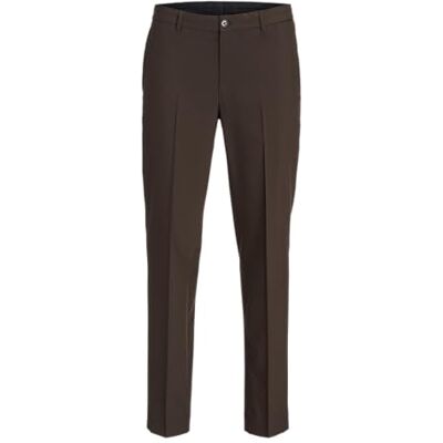 JACK & JONES JACK&JONES Jprbushwick Harry Trouser Slim Fit, Platt svart/passform: smal passform, 48 SE JACK & JONES JACK&JONES Jprbushwick Harry Trouser Slim Fit, Platt svart/passform: smal passform, 48 SE