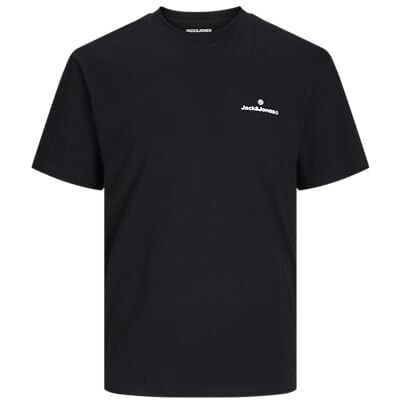 JACK & JONES JACK&JONES JCOALPHA Back Tee SS Crew Neck, svart, L JACK & JONES JACK&JONES JCOALPHA Back Tee SS Crew Neck, svart, L