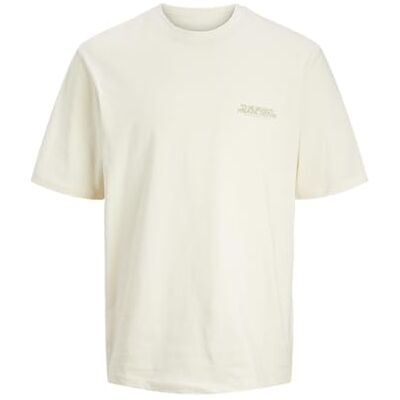 JACK & JONES JACK&JONES JORJEWEL Tee SS Crew Neck TG, Buttercreme, L JACK & JONES JACK&JONES JORJEWEL Tee SS Crew Neck TG, Buttercreme, L