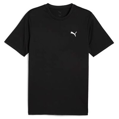 PUMA ESS liten logotyp Poly Tee svart PUMA ESS liten logotyp Poly Tee svart