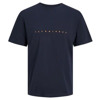 JACK & JONES Herr JJESTAR JJ Tee SS NOOS t-shirt, mörk marinblå, L, mörk marinblå, L JACK & JONES Herr JJESTAR JJ Tee SS NOOS t-shirt, mörk marinblå, L, mörk marinblå, L