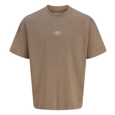 JACK & JONES herr Jcoretreat text Back Tee Ss Crew Neck, Ökenduvor, L JACK & JONES herr Jcoretreat text Back Tee Ss Crew Neck, Ökenduvor, L