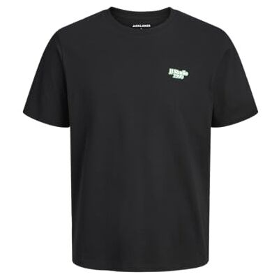 JACK & JONES Jjseattle Tee Ss Crew Neck, svart, M JACK & JONES Jjseattle Tee Ss Crew Neck, svart, M