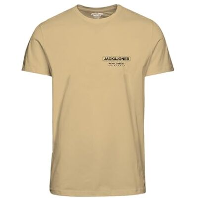 JACK & JONES JACK&JONES JORMARBELLA Tee SS Crew Neck 2 FST, Italiensk halm, M JACK & JONES JACK&JONES JORMARBELLA Tee SS Crew Neck 2 FST, Italiensk halm, M