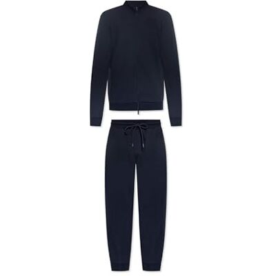 Giorgio Armani MAN'S BASIC Frotté hel dragkedja set blå L, BLÅ, L Giorgio Armani MAN'S BASIC Frotté hel dragkedja set blå L, BLÅ, L